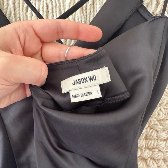 NWT: Jason Wu Ruched Midi Dress - Picture 3 of 9